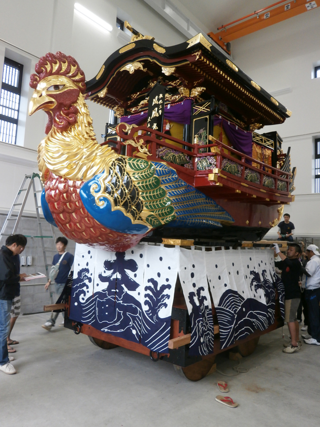 唐津神社 様 六番曳山「鳳凰丸」